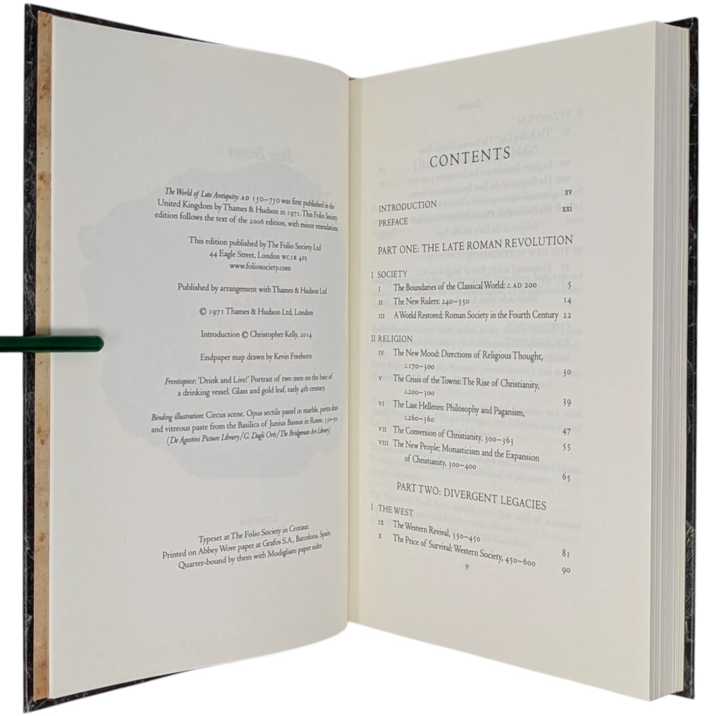 The World of Late Antiquity: AD 150-750