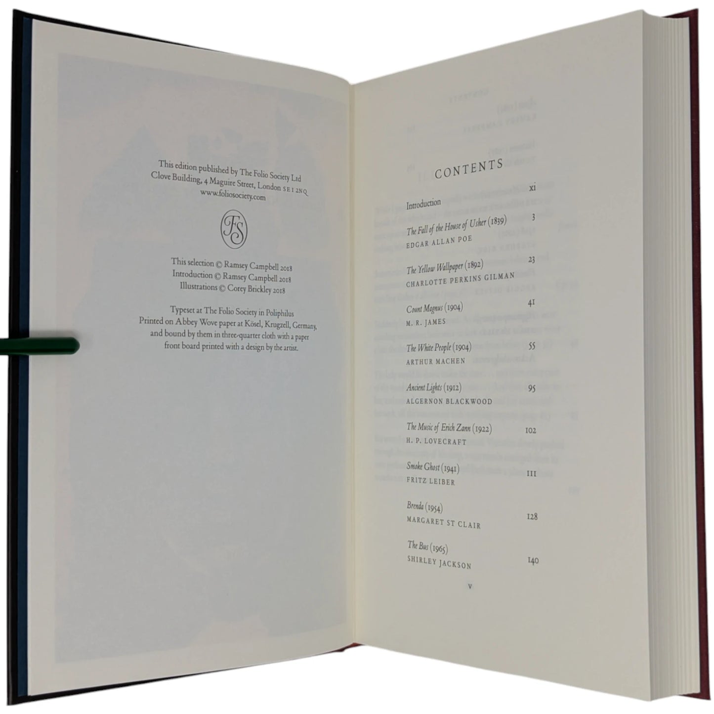 The Folio Book of Horror Stories
