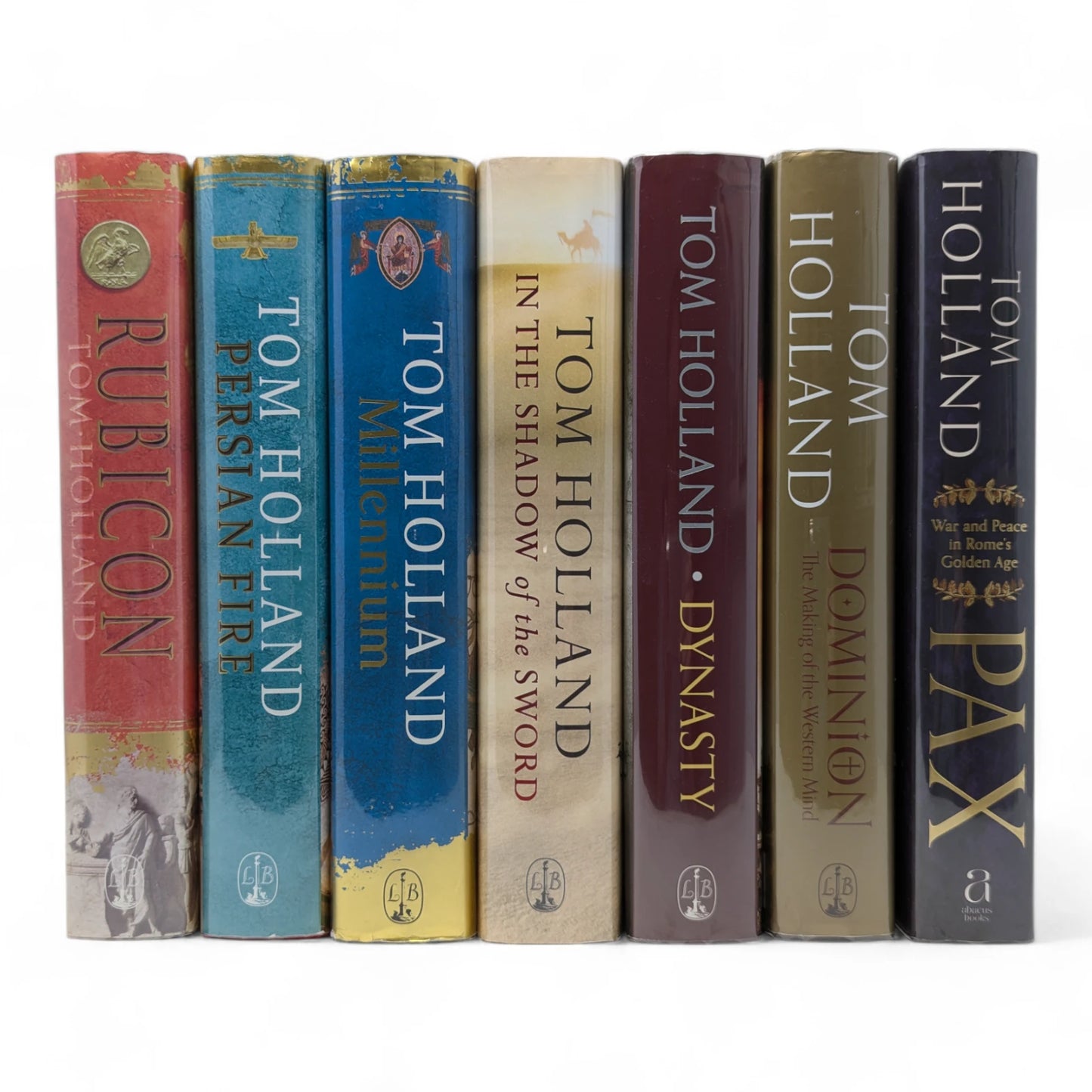 Rubicon; Persian Fire; Millennium; In the Shadow of the Sword; Dynasty; Dominion; Pax