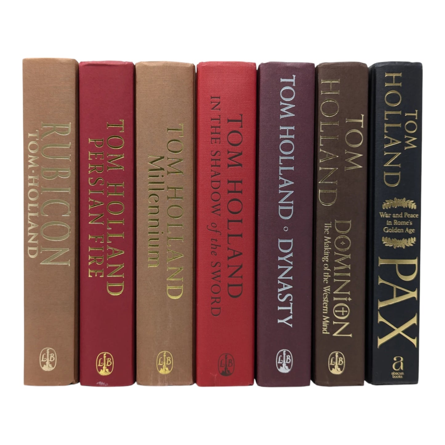 Rubicon; Persian Fire; Millennium; In the Shadow of the Sword; Dynasty; Dominion; Pax