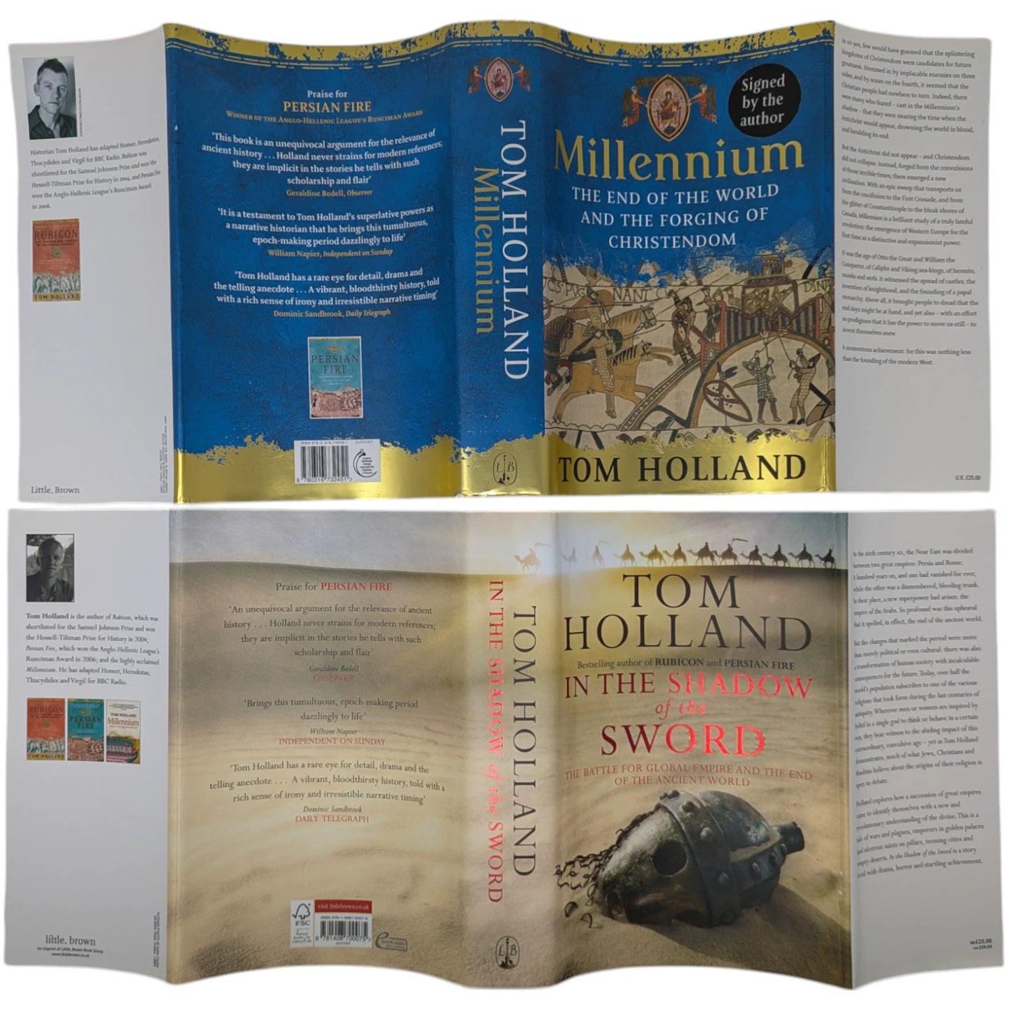 Rubicon; Persian Fire; Millennium; In the Shadow of the Sword; Dynasty; Dominion; Pax