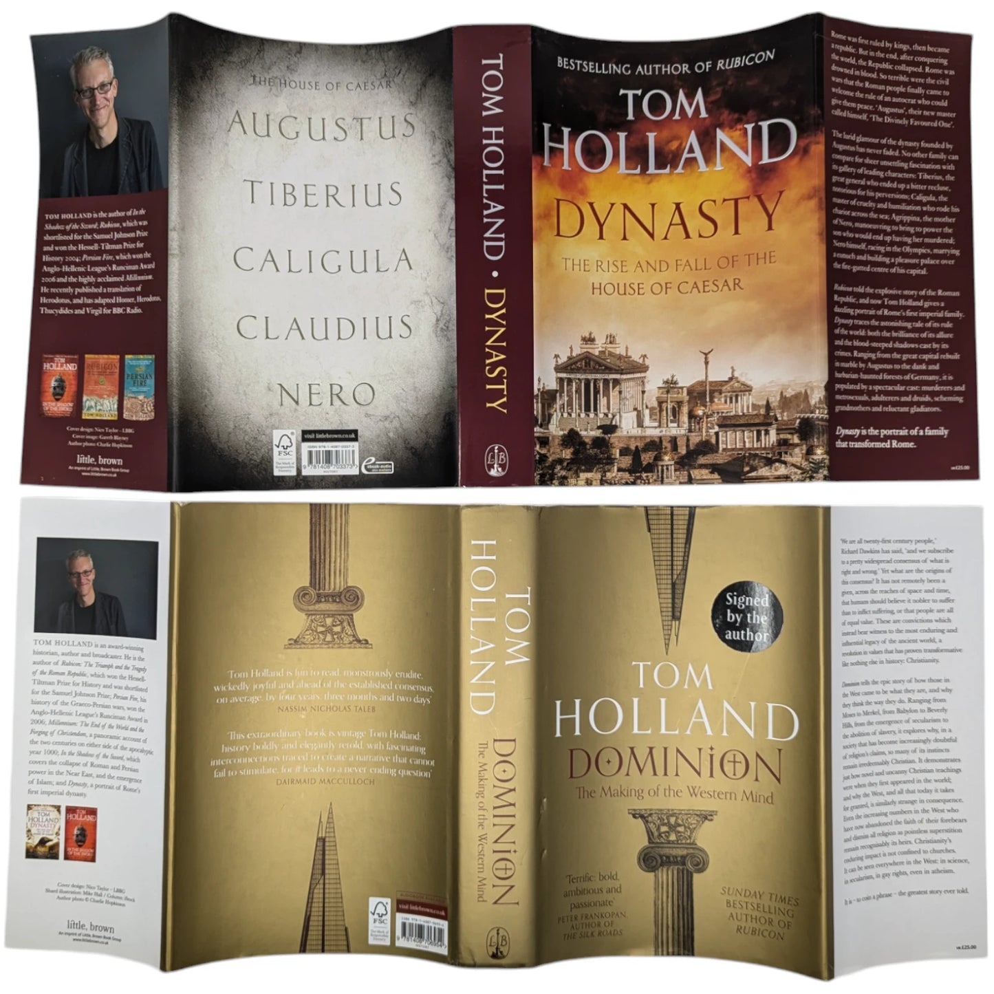 Rubicon; Persian Fire; Millennium; In the Shadow of the Sword; Dynasty; Dominion; Pax