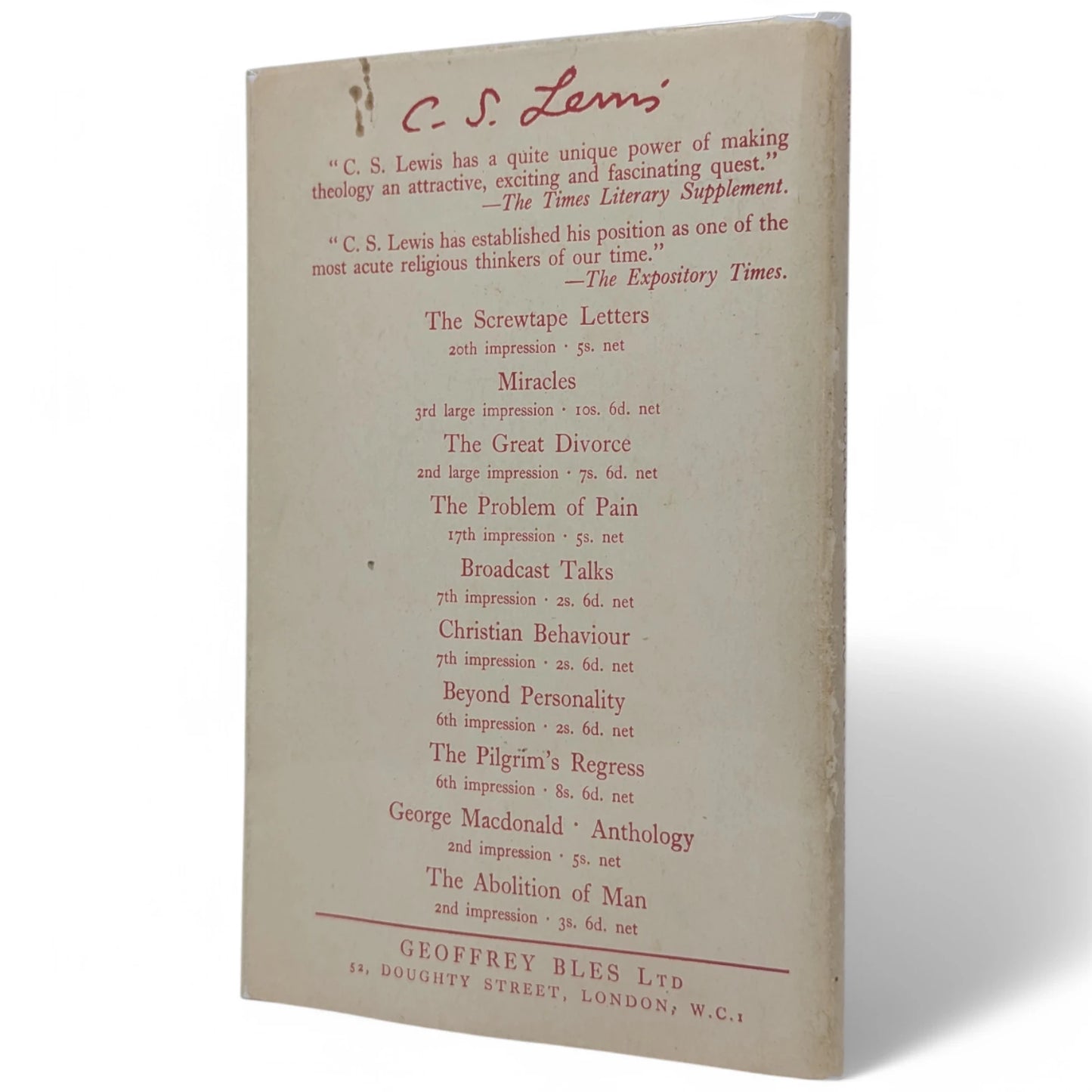 Transposition and Other Addresses
