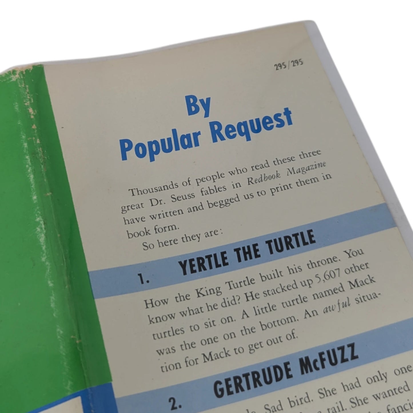 Yertle the Turtle and Other Stories