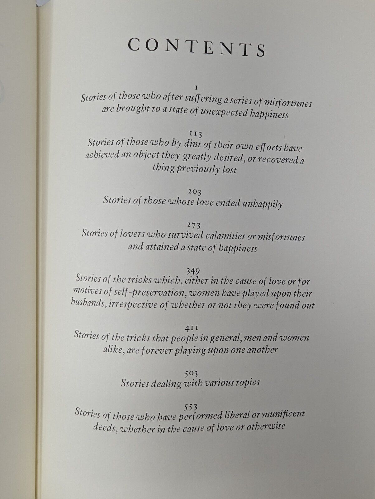 Stories from the Decameron
