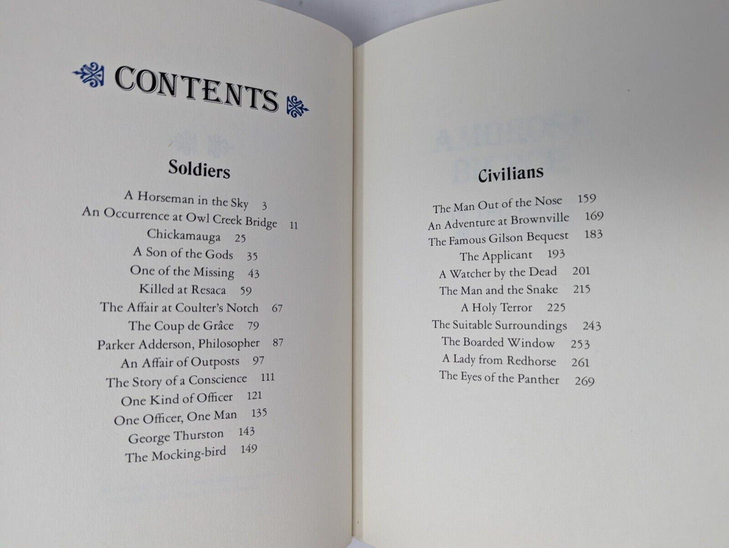 In the Midst of Life and Tales of Soldiers and Civilians