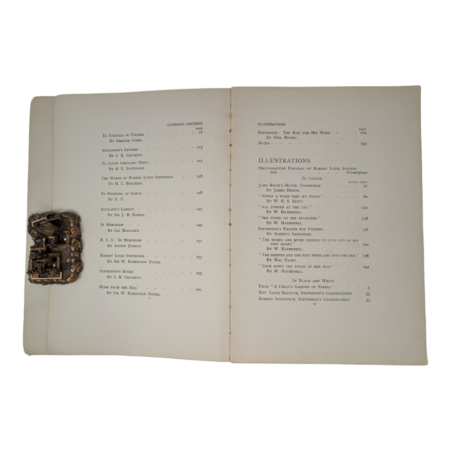 The Bookman Christmas Numbers Lot, Stevenson, Shaw