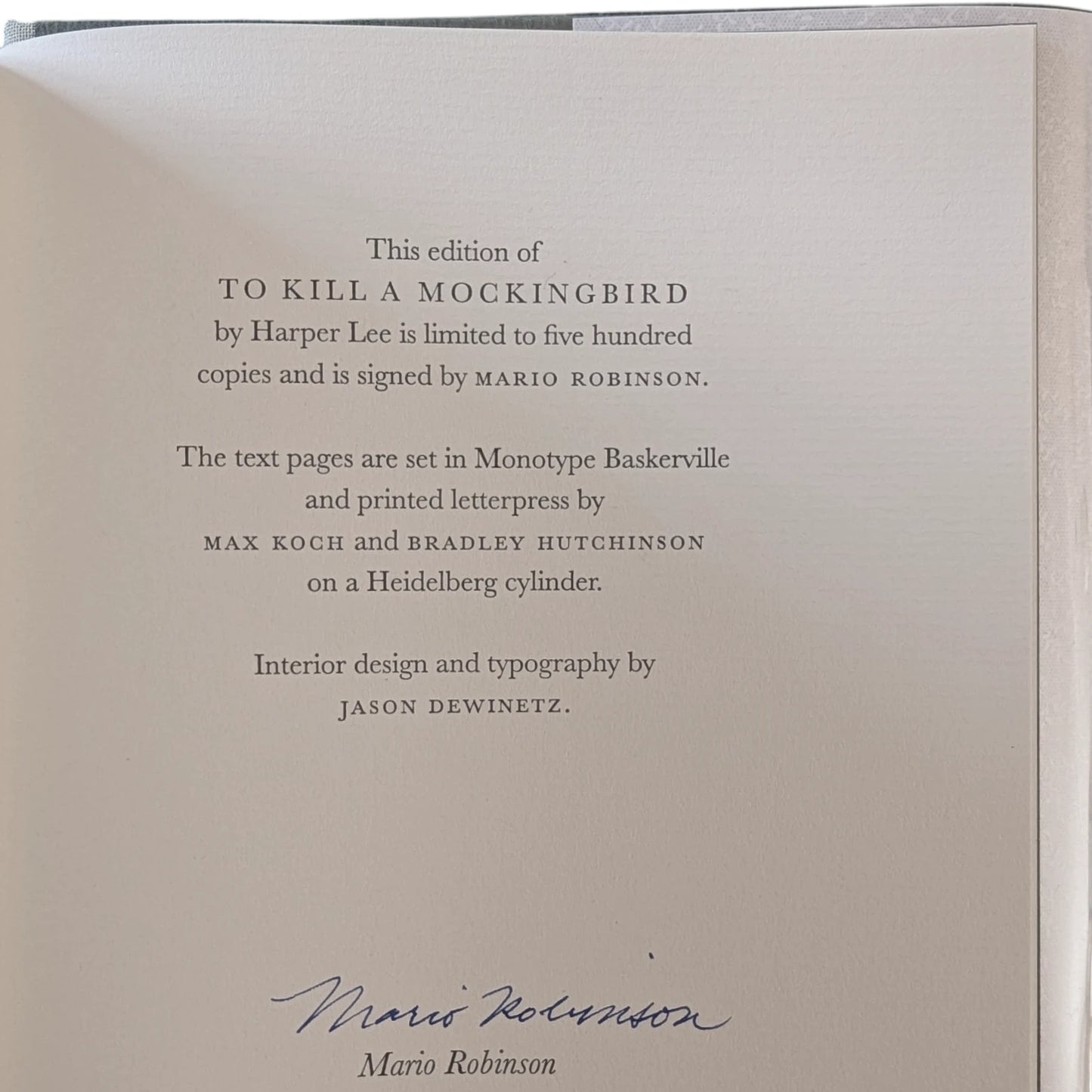 To Kill a Mockingbird