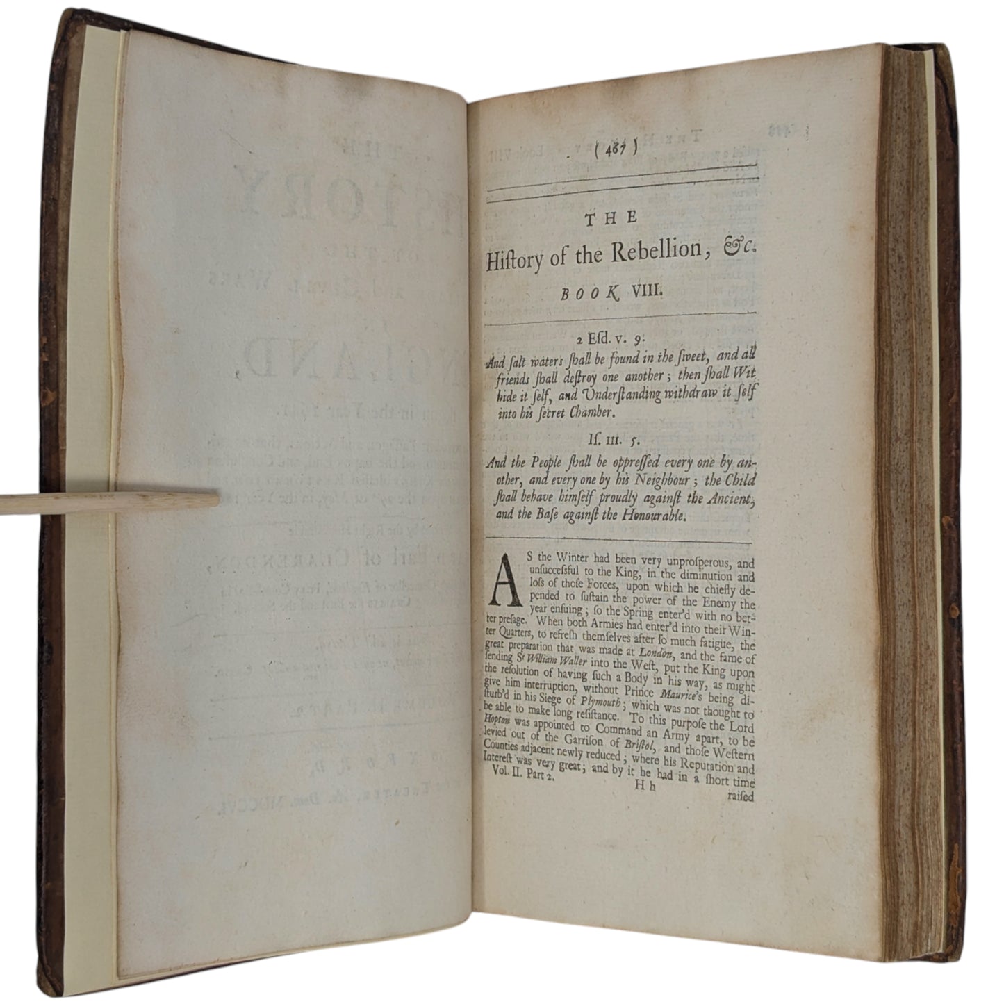 The History of the Rebellion and Civil Wars In England, Begun in the Year 1641