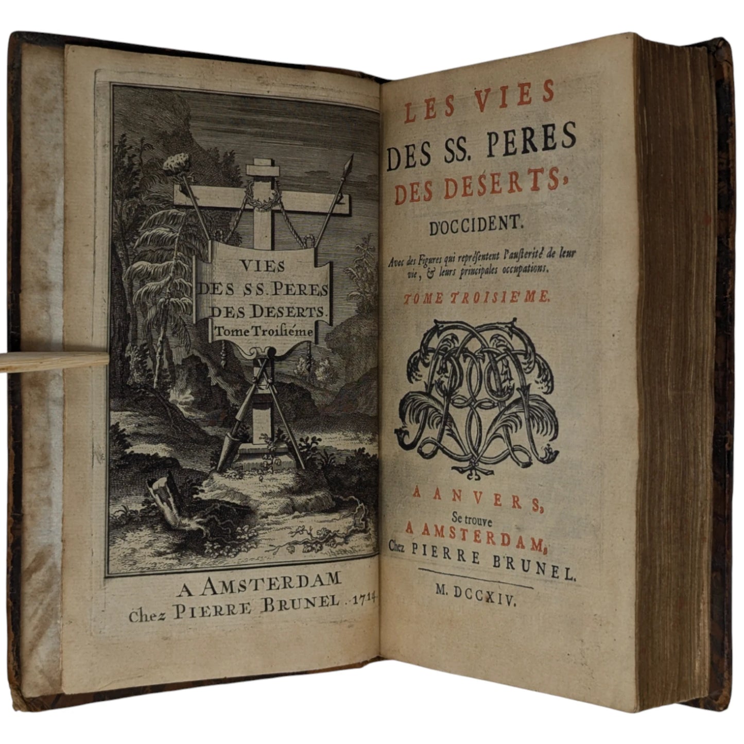 Les Vies des SS. Peres des Deserts