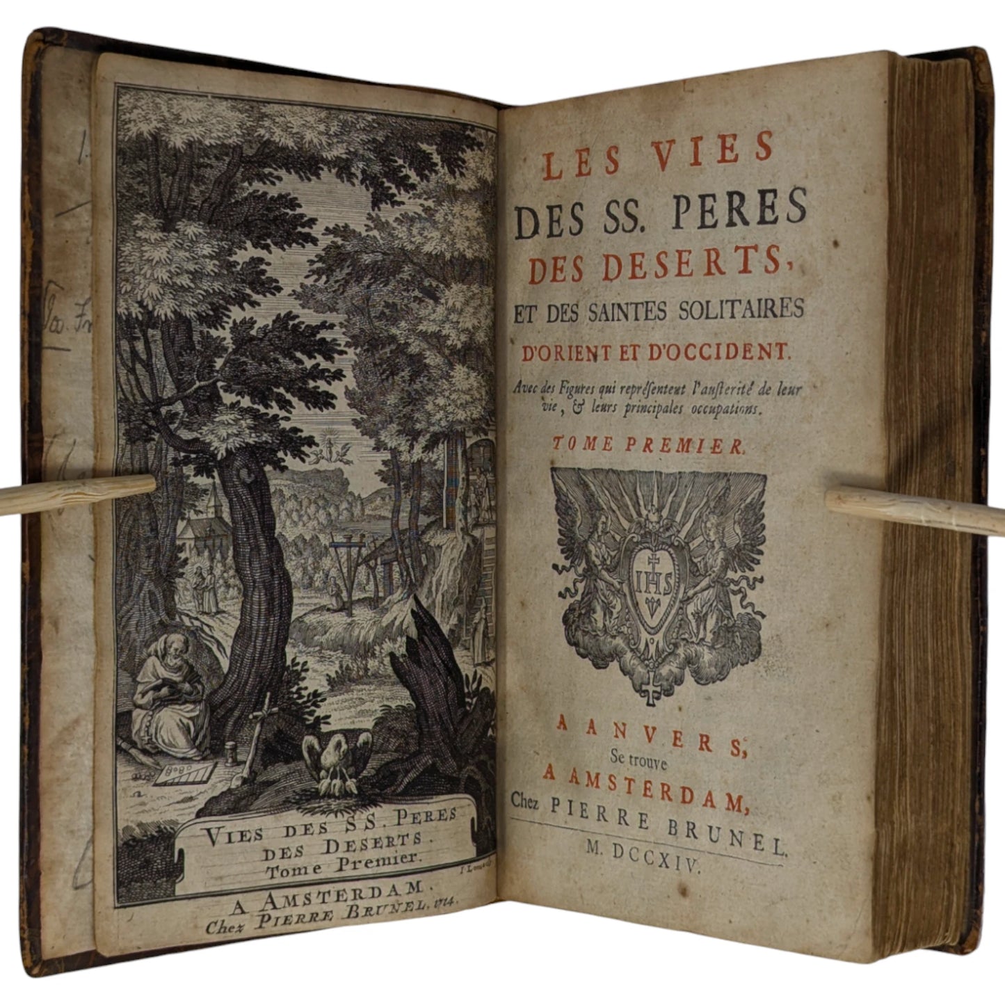 Les Vies des SS. Peres des Deserts