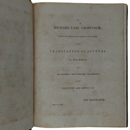 The Satires of Decimus Junius Juvenalis