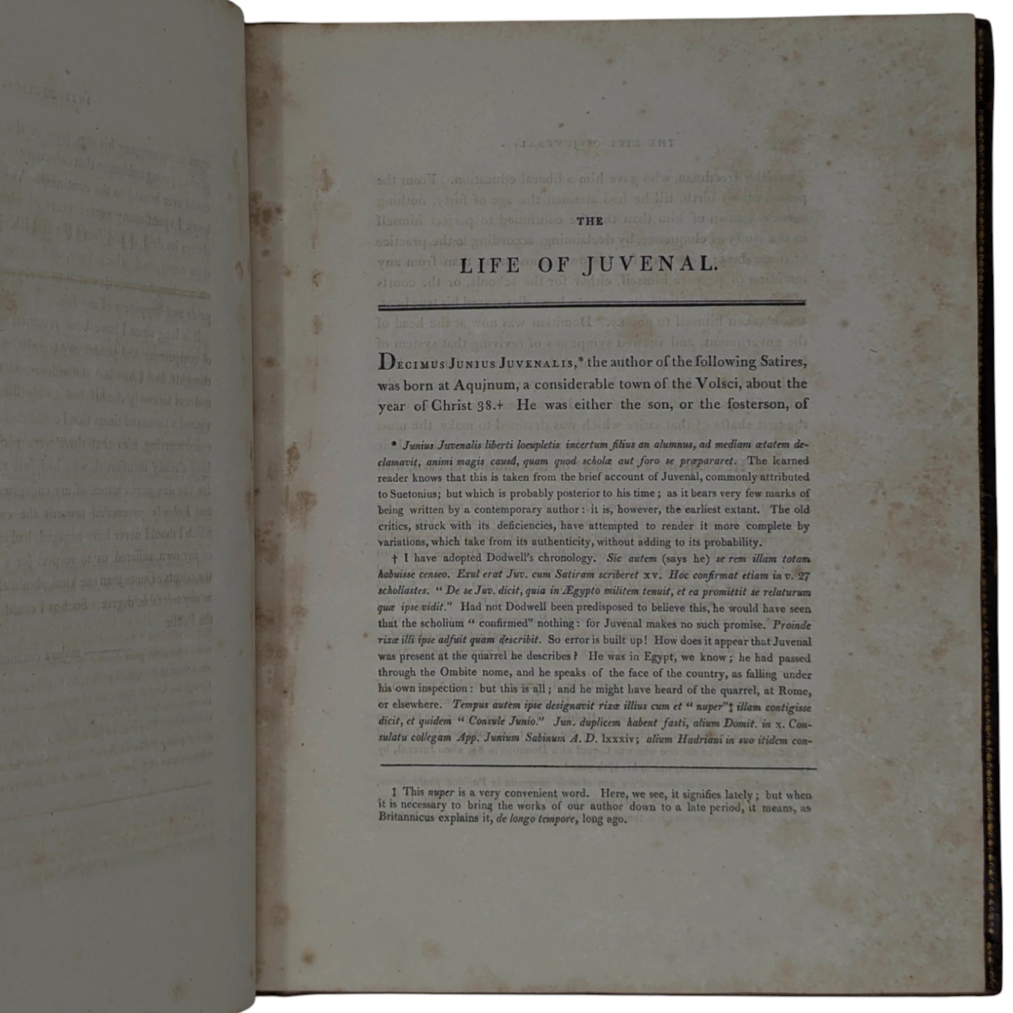 The Satires of Decimus Junius Juvenalis