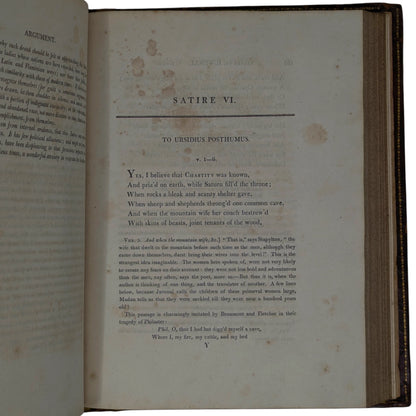 The Satires of Decimus Junius Juvenalis