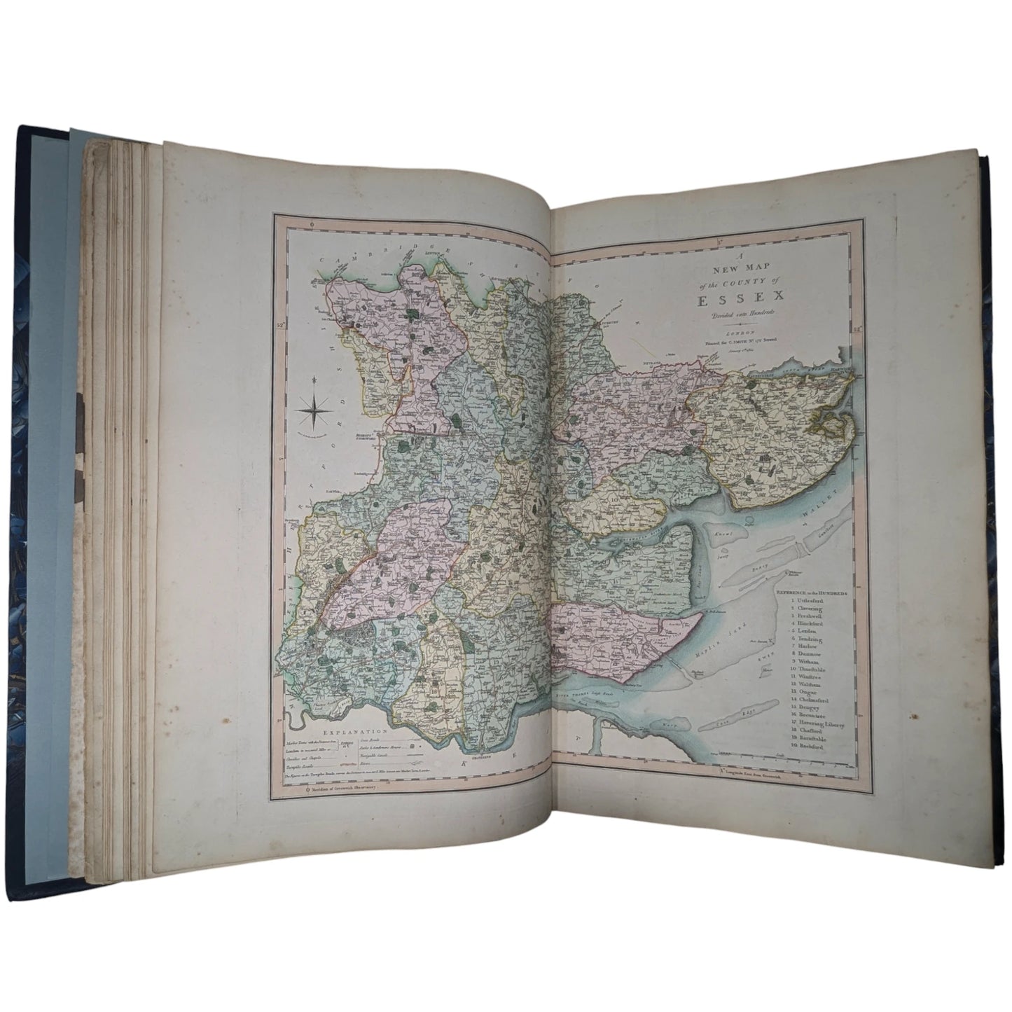 Smith's New English Atlas Being a Complete Set of County Maps