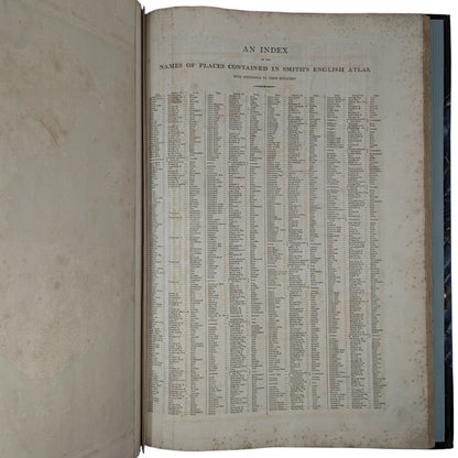 Smith's New English Atlas Being a Complete Set of County Maps