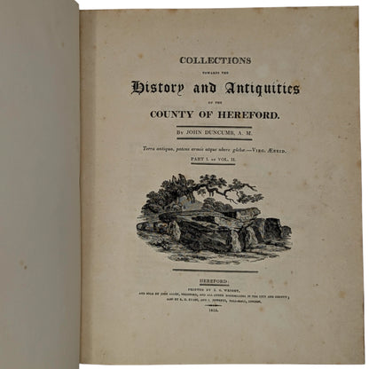 Collections Towards the History and Antiquities of the County of Hereford