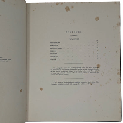 Collections Towards the History and Antiquities of the County of Hereford