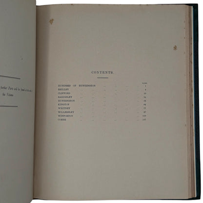 Collections Towards the History and Antiquities of the County of Hereford