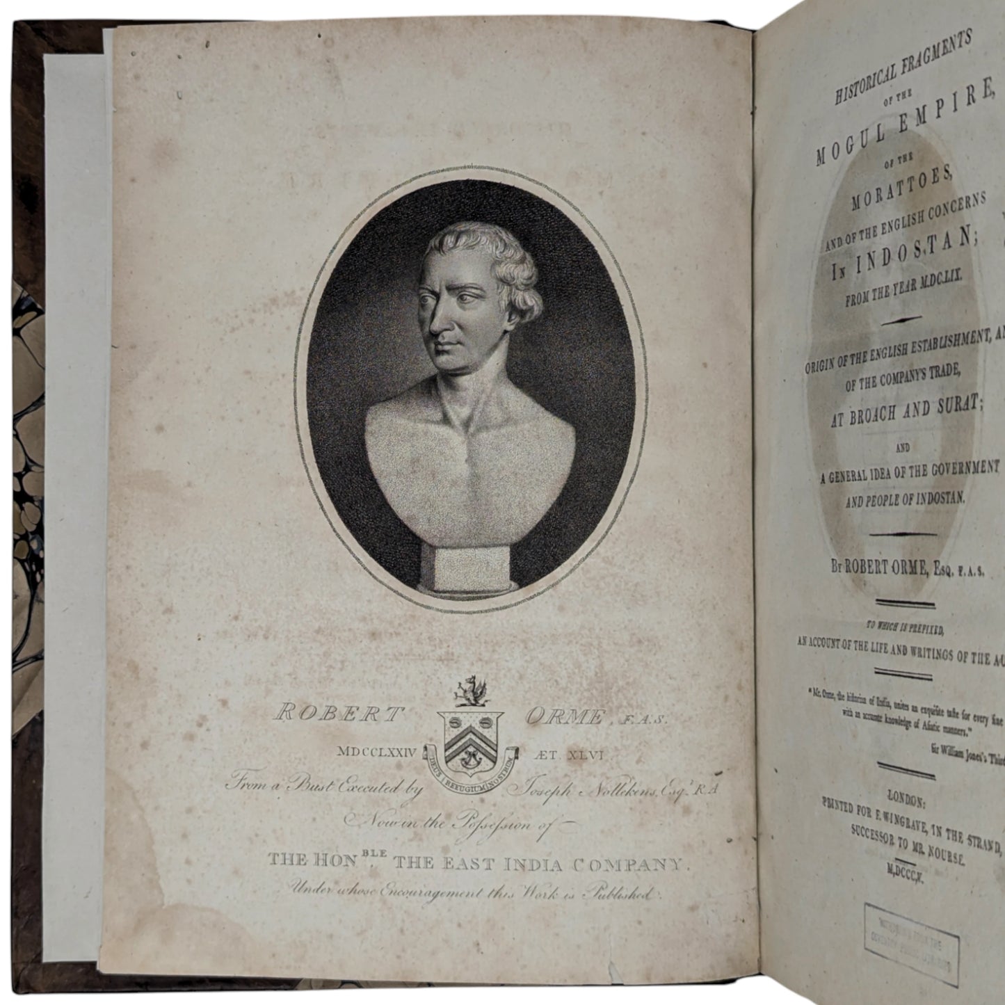 Historical fragments of the Mogul Empire