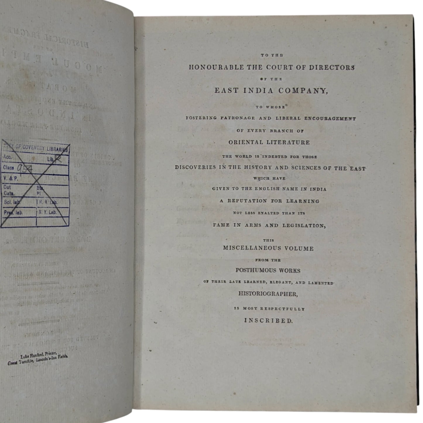 Historical fragments of the Mogul Empire