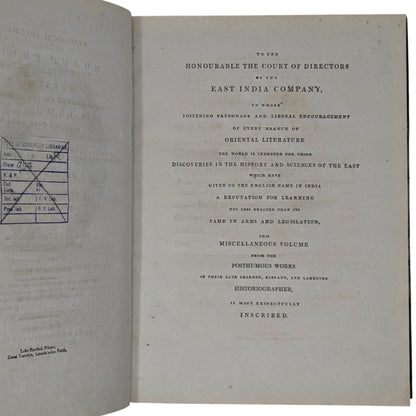 Historical fragments of the Mogul Empire