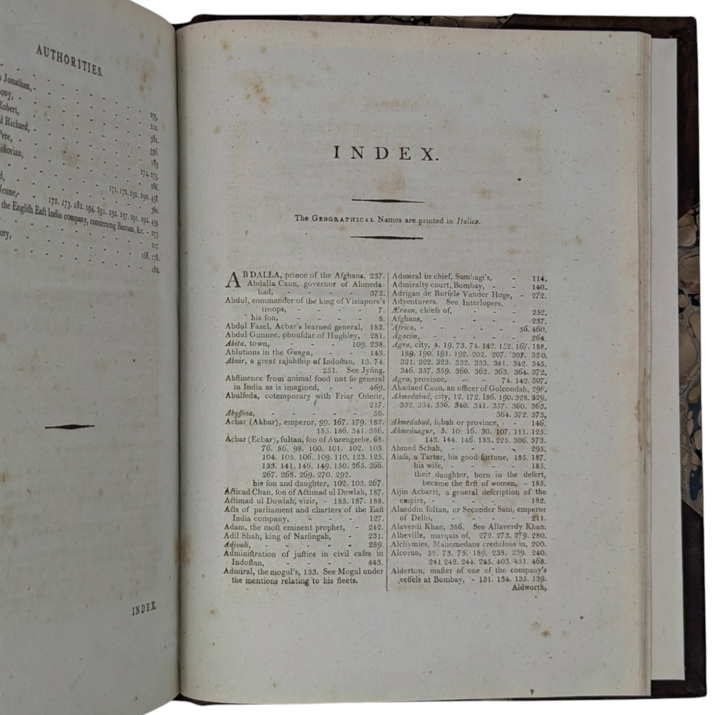 Historical fragments of the Mogul Empire