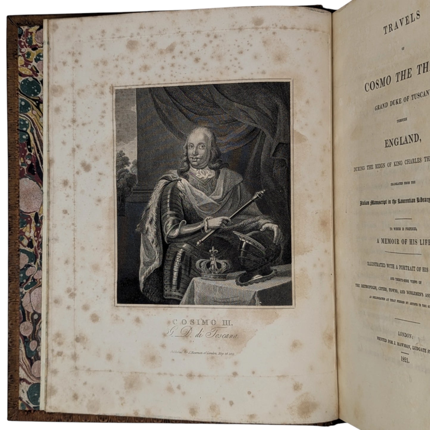 Travels of Cosmo The Third, Grand Duke of Tuscany, through England...