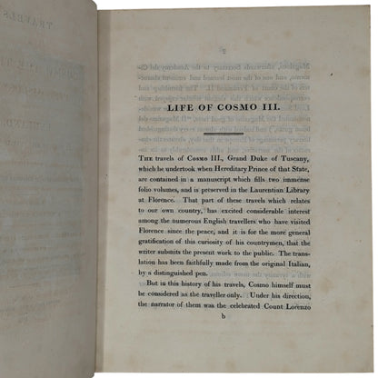 Travels of Cosmo The Third, Grand Duke of Tuscany, through England...