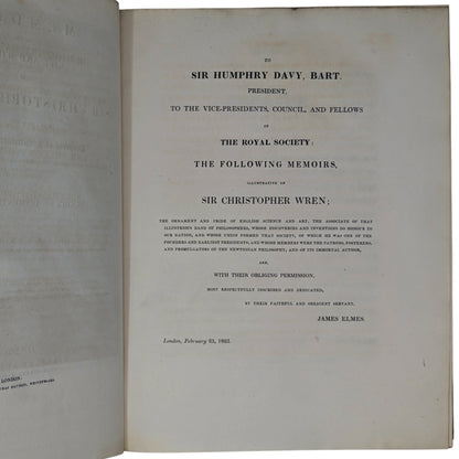 Memoirs of the Life and Works of Sir Christopher Wren