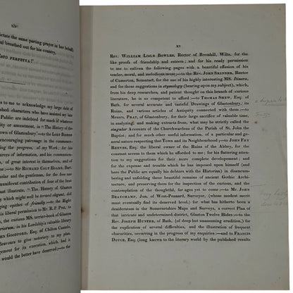 An History of the Abbey of Glaston; and of the Town of Glastonbury.