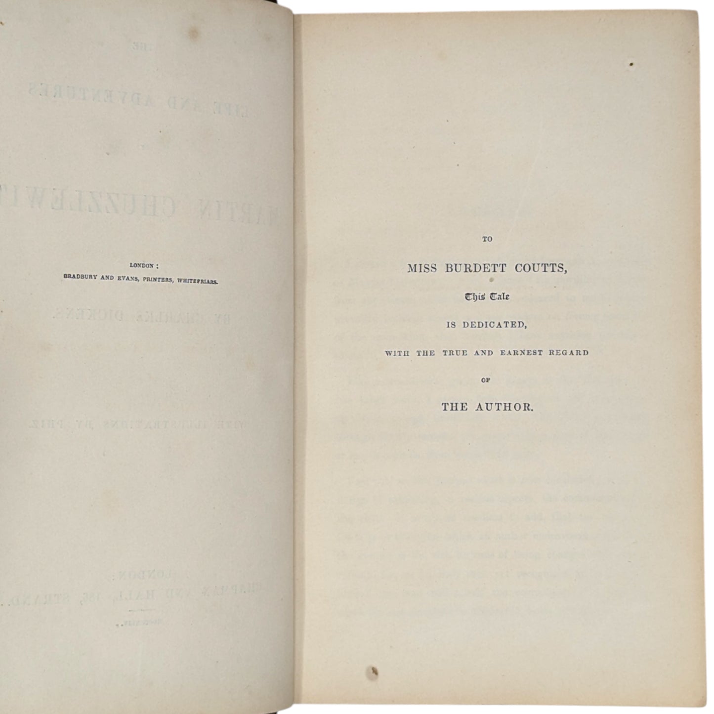 The Life and Adventures of Martin Chuzzlewit