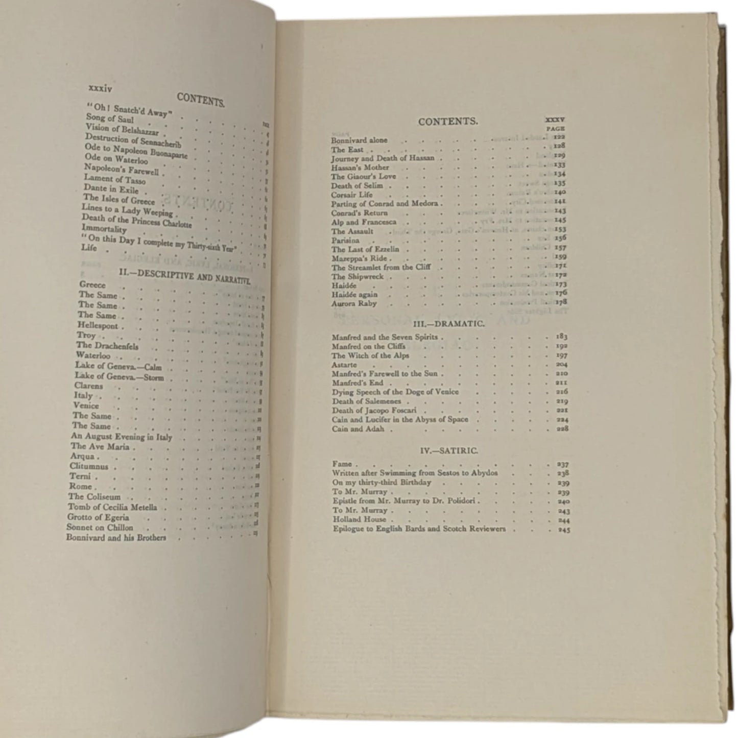 Poetry of Byron