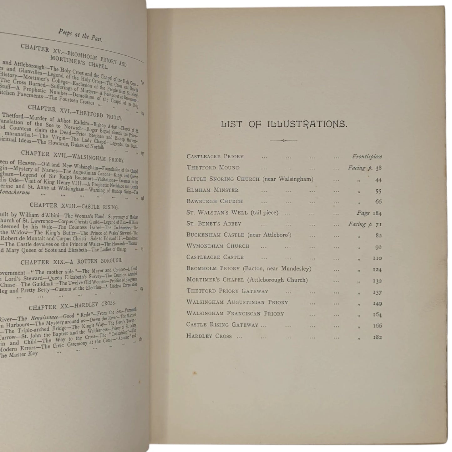 Peeps at the Past; or, Rambles Among Norfolk Antiquities
