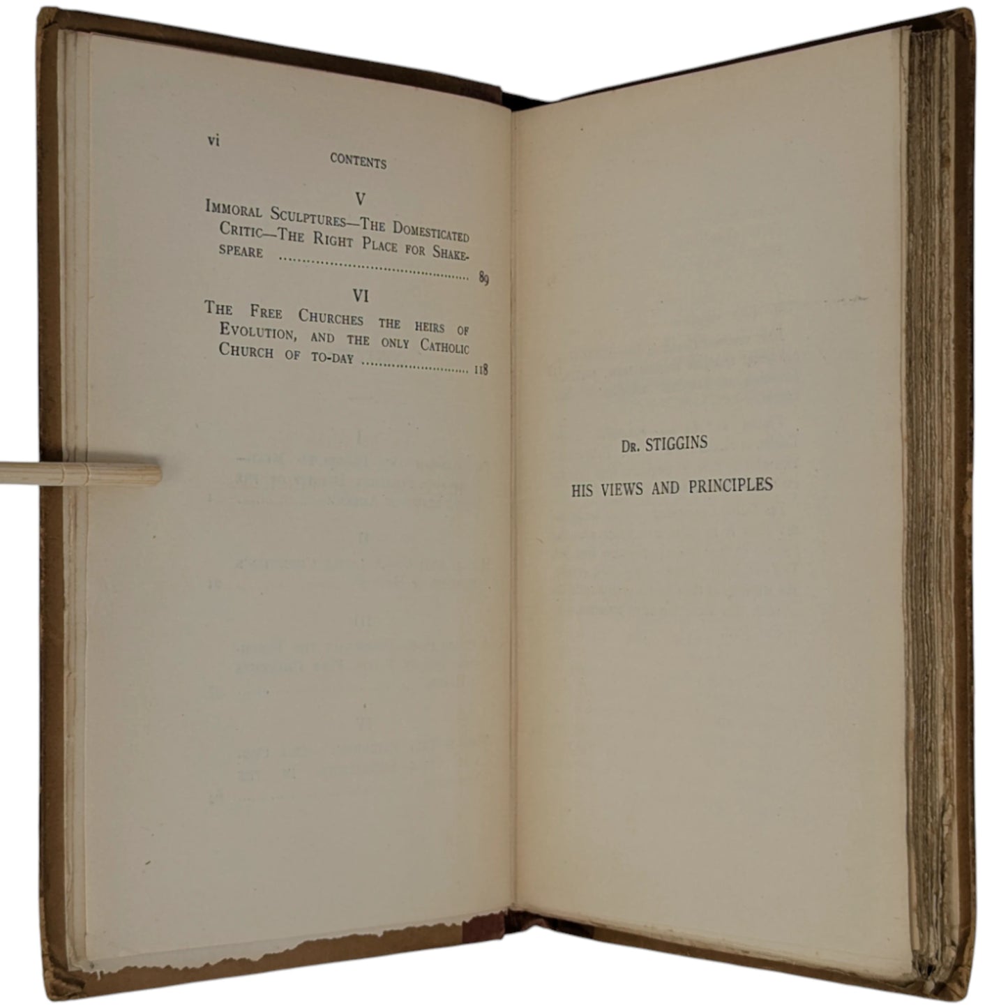 Dr. Stiggins: His Views and Principles. A Series of Interviews by Arthur Machen