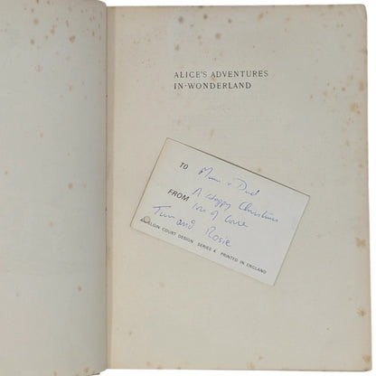 Alice's Adventures in Wonderland