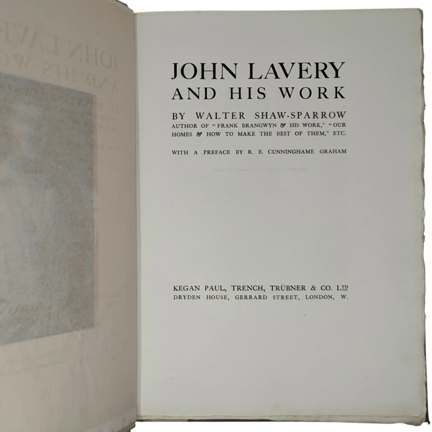 John Lavery and His Work