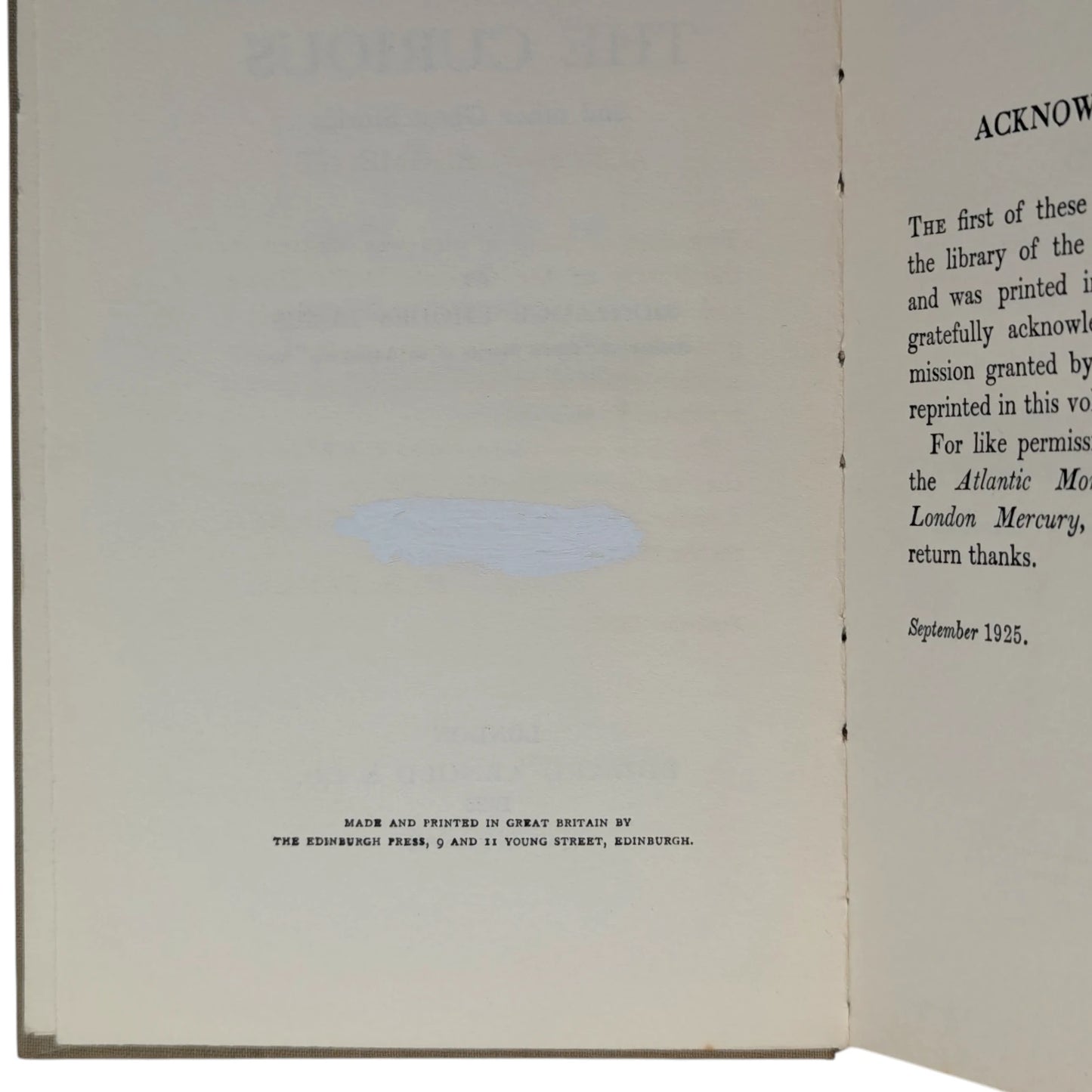 A Warning to the Curious and Other Ghost Stories