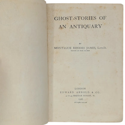 Ghost Stories of an Antiquary