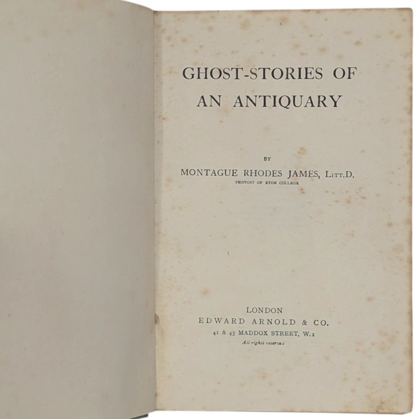 Ghost Stories of an Antiquary