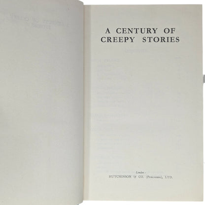 A Century of Creepy Stories