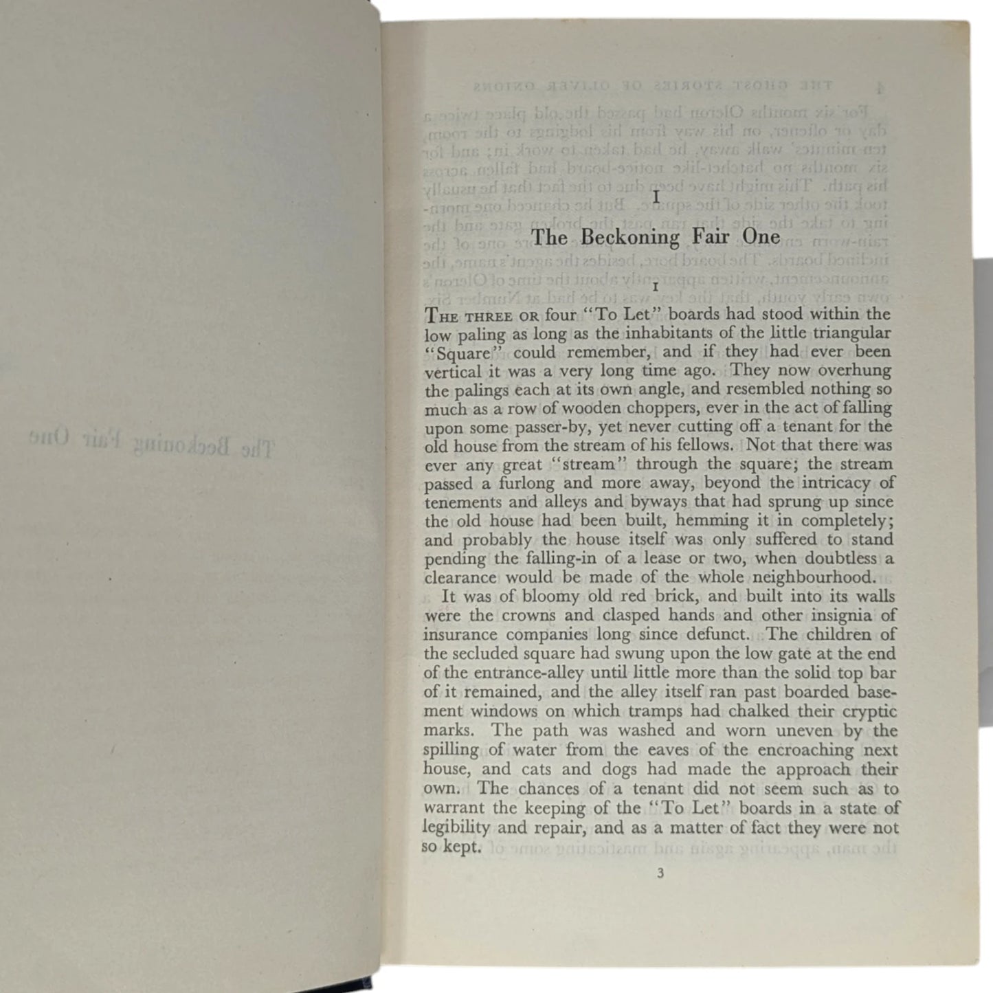 The Collected Stories of Oliver Onions
