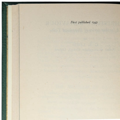 Mere Christianity Set; Broadcast Talks, Christian Behaviour, Beyond Personality