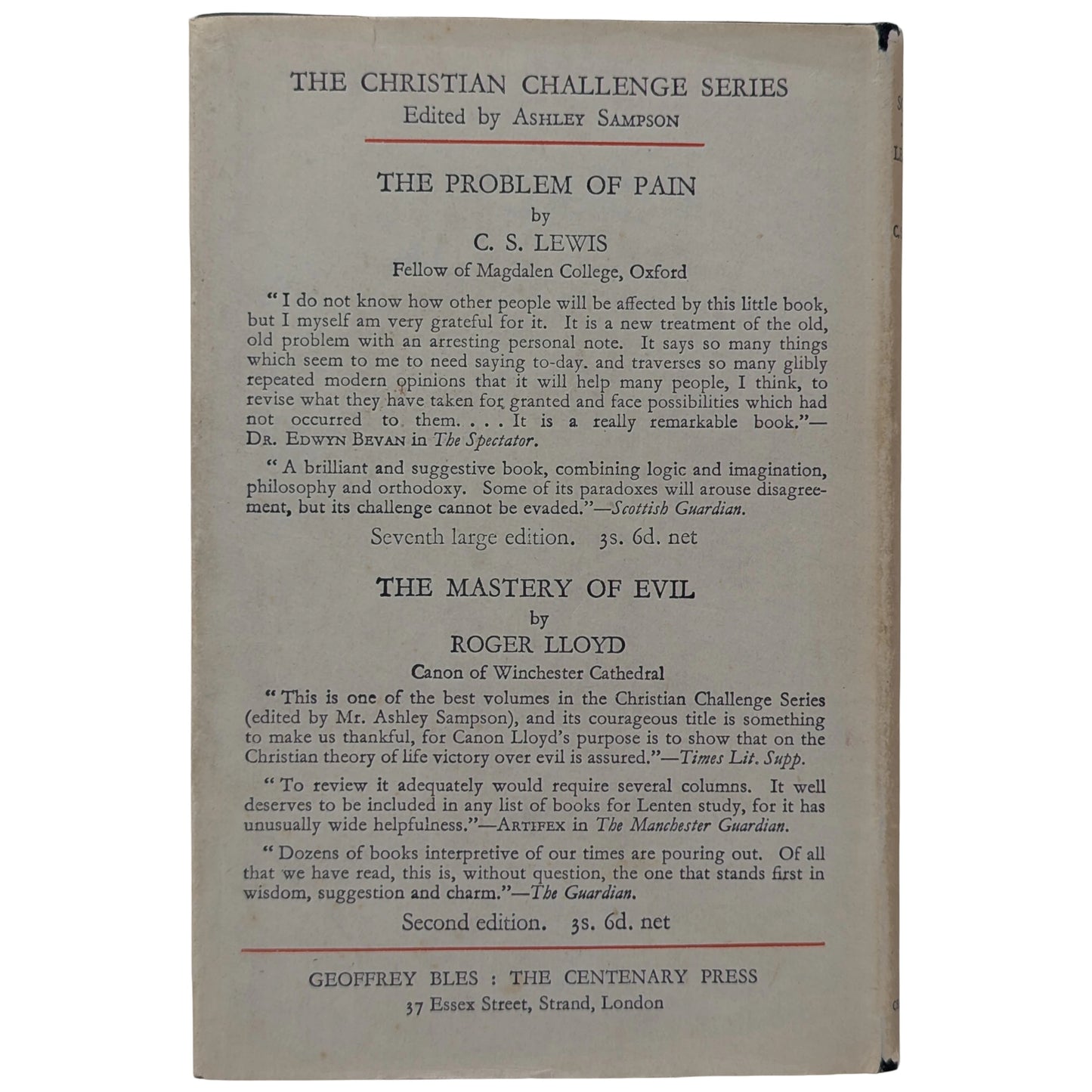 The Screwtape Letters