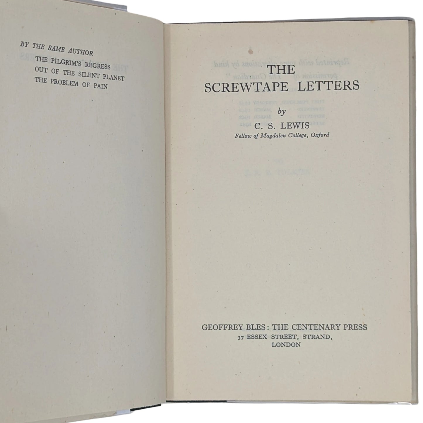 The Screwtape Letters
