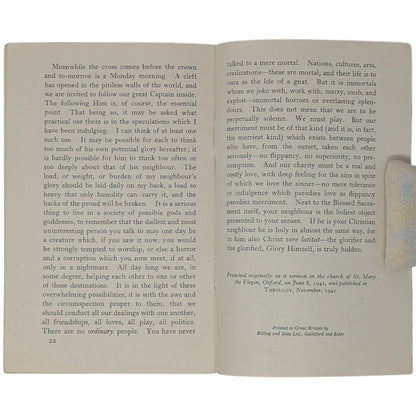 The Weight of Glory [Two Rare Variants]