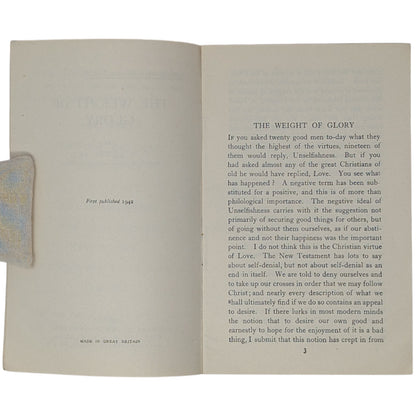 The Weight of Glory [Two Rare Variants]