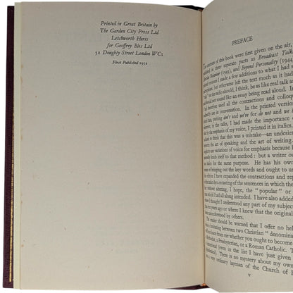 Mere Christianity [First UK Edition]
