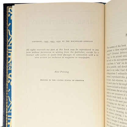 Mere Christianity [First US Edition]