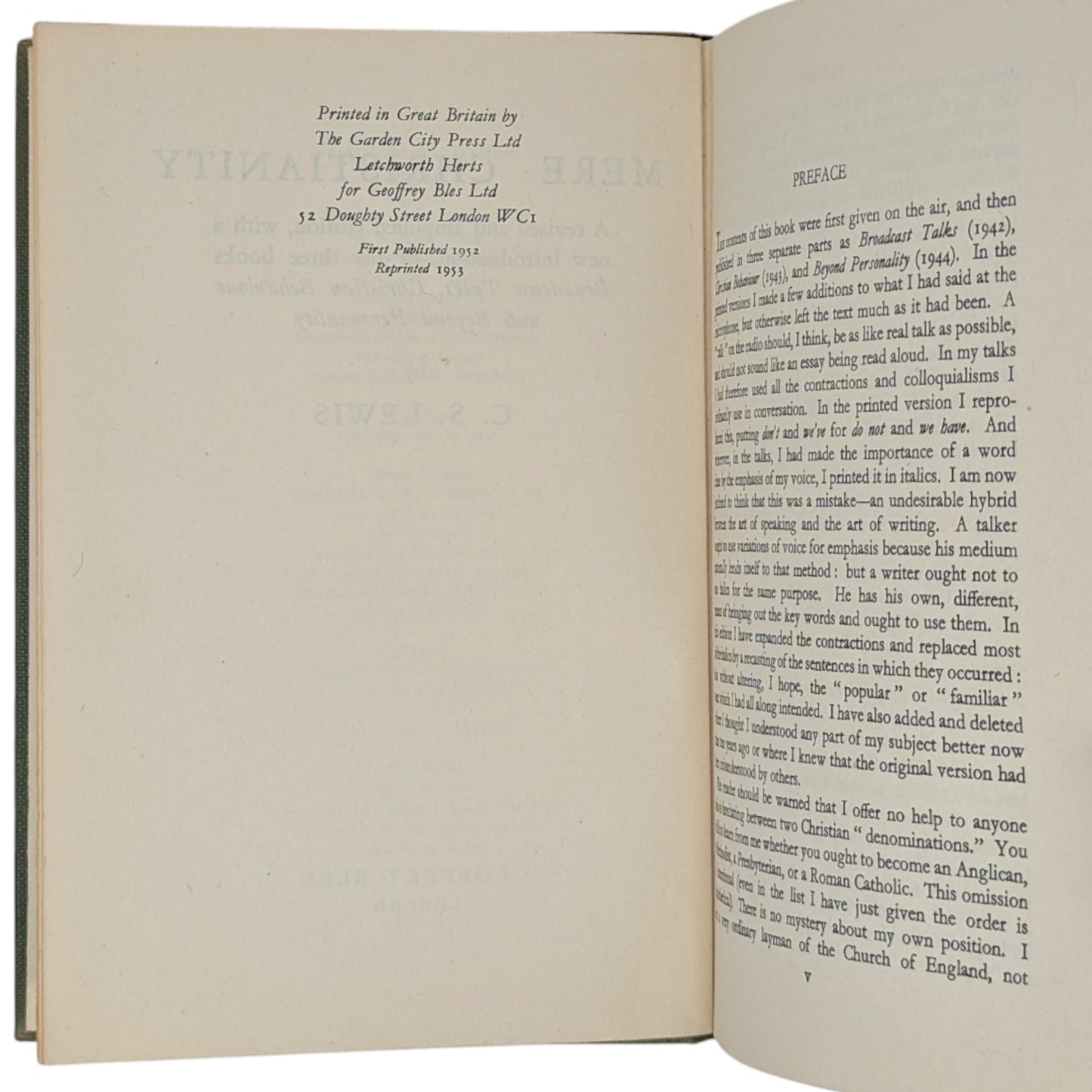 Mere Christianity